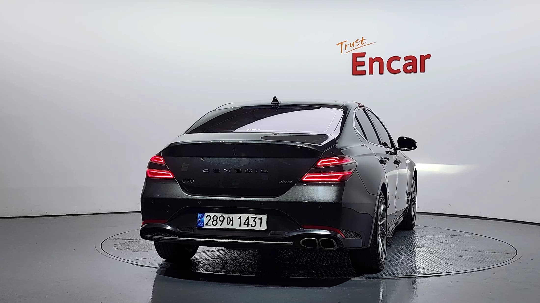 Genesis G70 Gasoline 2.0T 4WD, 2022 г. 107218 км. — фото 4