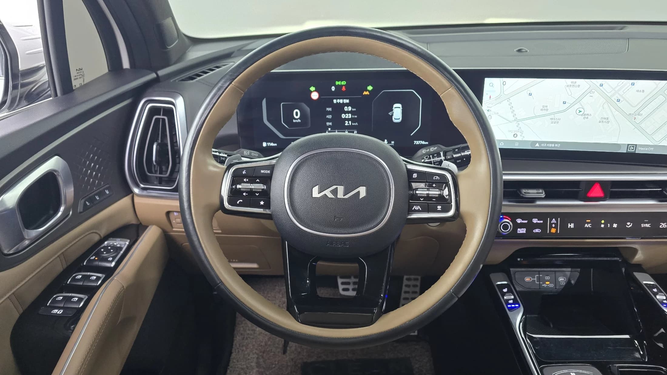 Kia Sorento Diesel 2.2 2WD Signature, 2023 г. 73847 км. — фото 13