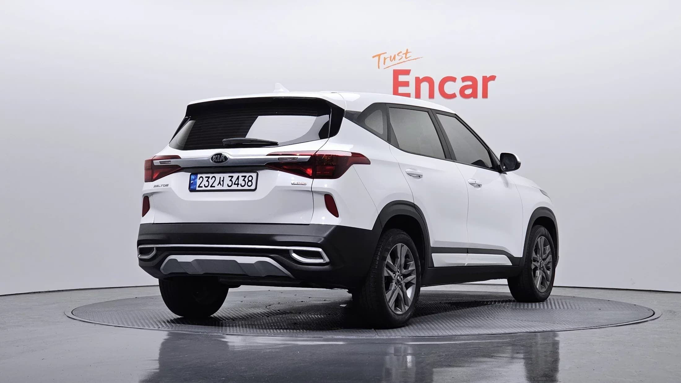 Kia Seltos Gasoline 1.6 Turbo 2WD Prestige, 2021 г. 55607 км. — фото 2