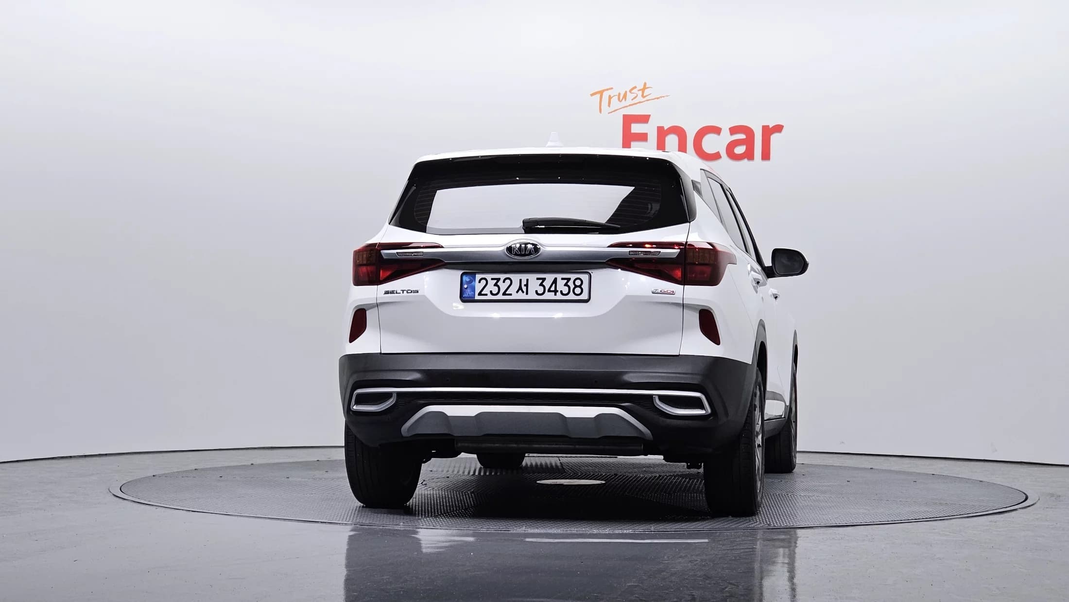 Kia Seltos Gasoline 1.6 Turbo 2WD Prestige, 2021 г. 55607 км. — фото 4
