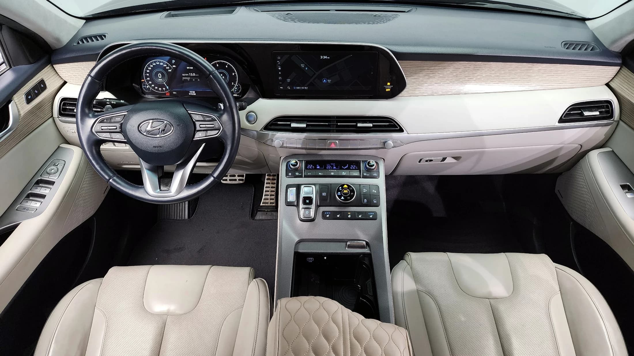 Hyundai Palisade Diesel 2.2 4WD Prestige, 2021 г. 110627 км. — фото 7