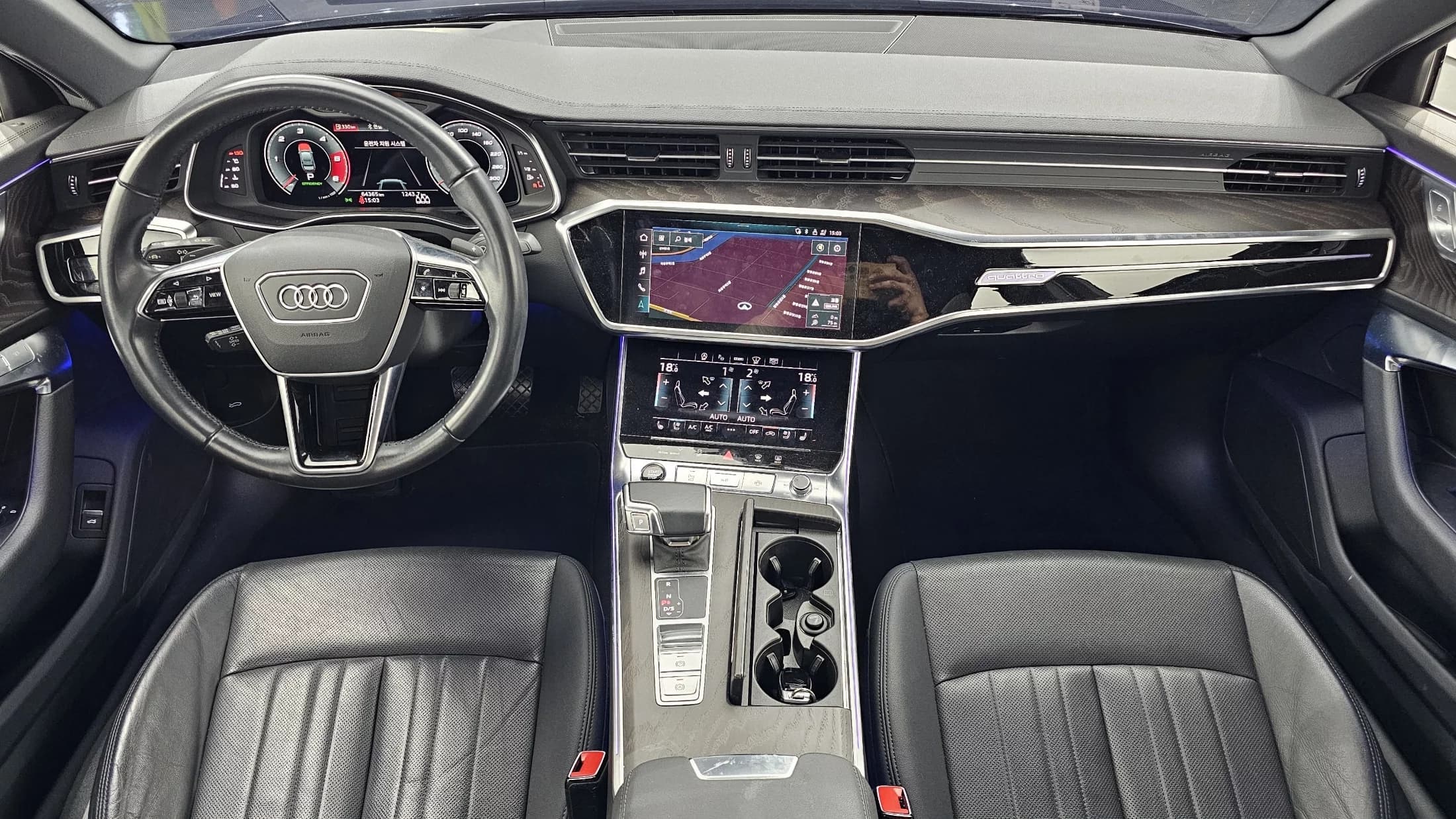Audi A6 40 TDI Quattro Premium C7, 2021 г. 64491 км. — фото 7