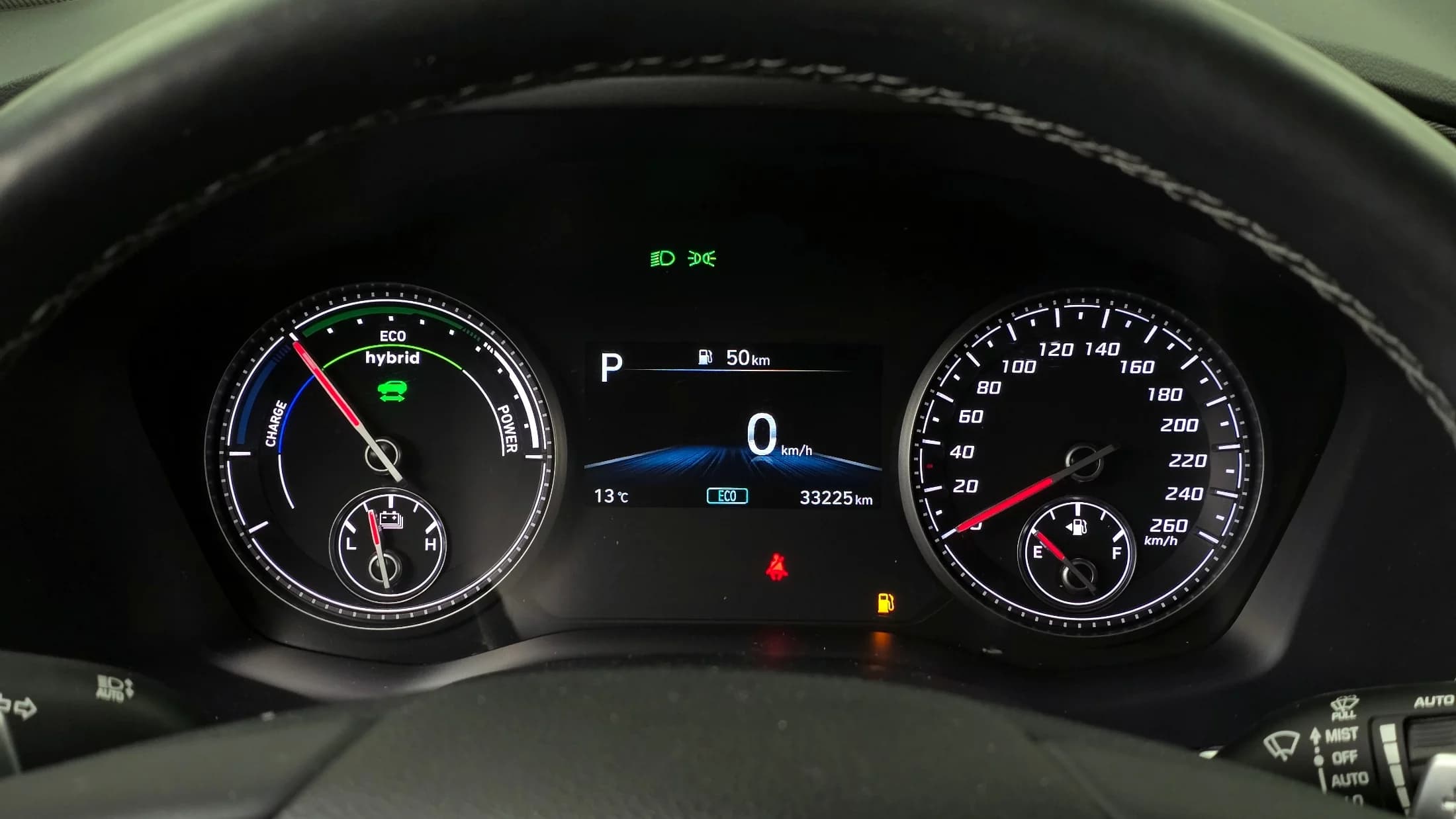 Hyundai Santa Fe HEV 1.6 2WD Prestige, гибрид, 2021 г. 33266 км. — фото 8
