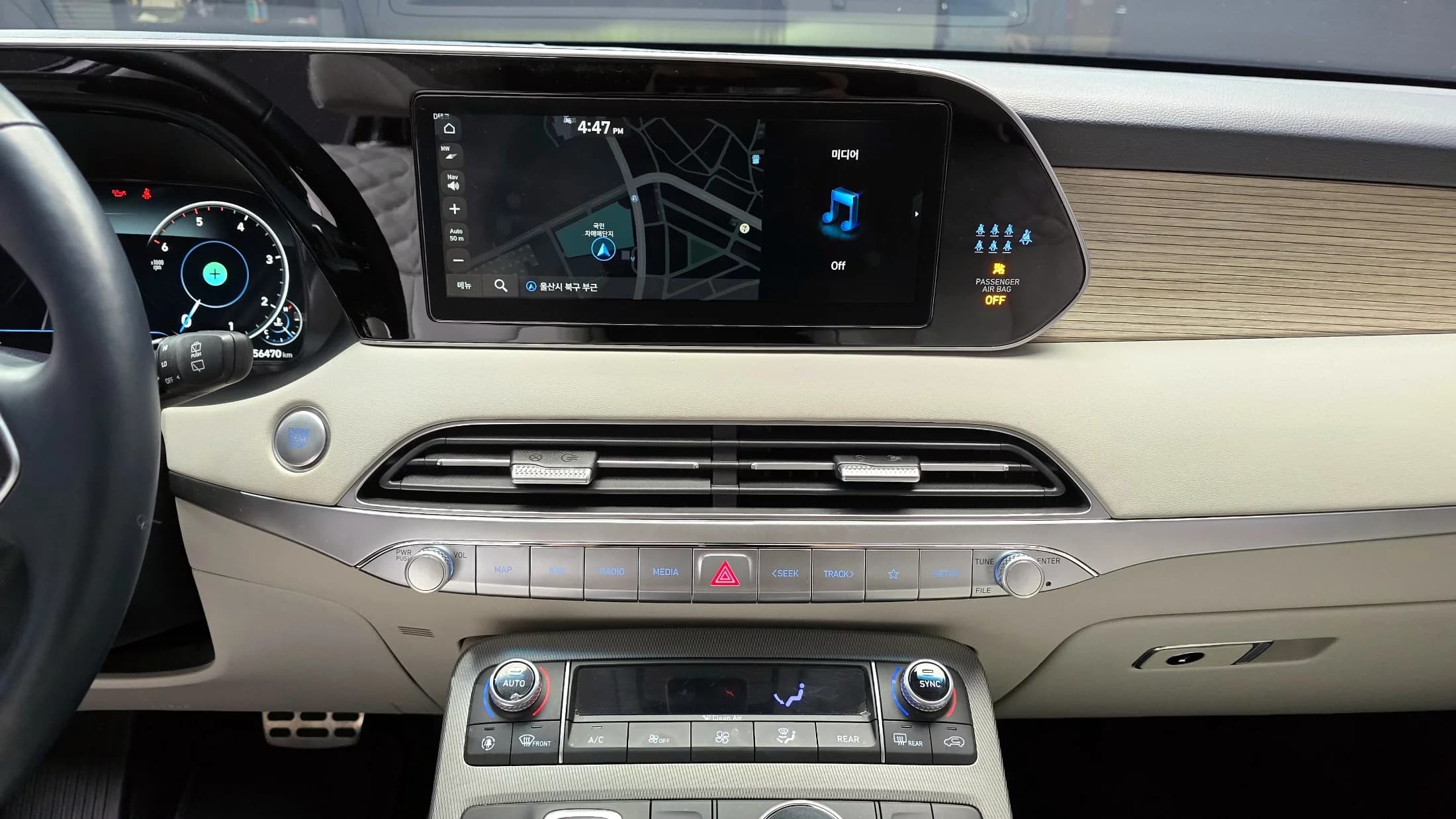 Hyundai Palisade Diesel 2.2 2WD Prestige, 2021 г. 56619 км. — фото 15