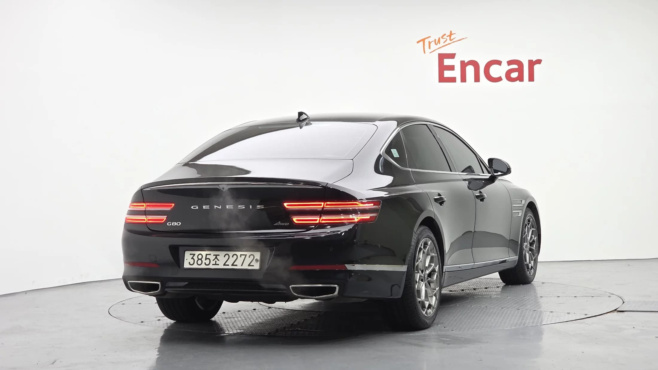 Genesis G80 Gasoline 3.5 Turbo AWD, 2022 г. 68268 км. — фото 4