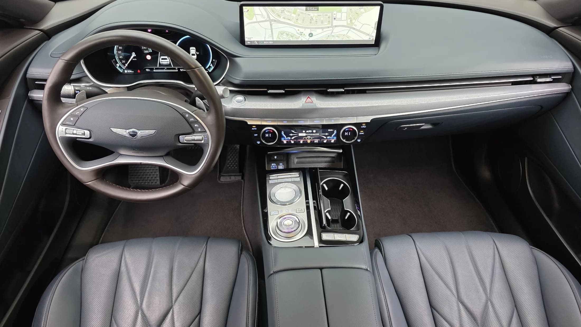 Genesis G80 Gasoline 3.5 Turbo AWD, 2022 г. 68268 км. — фото 7