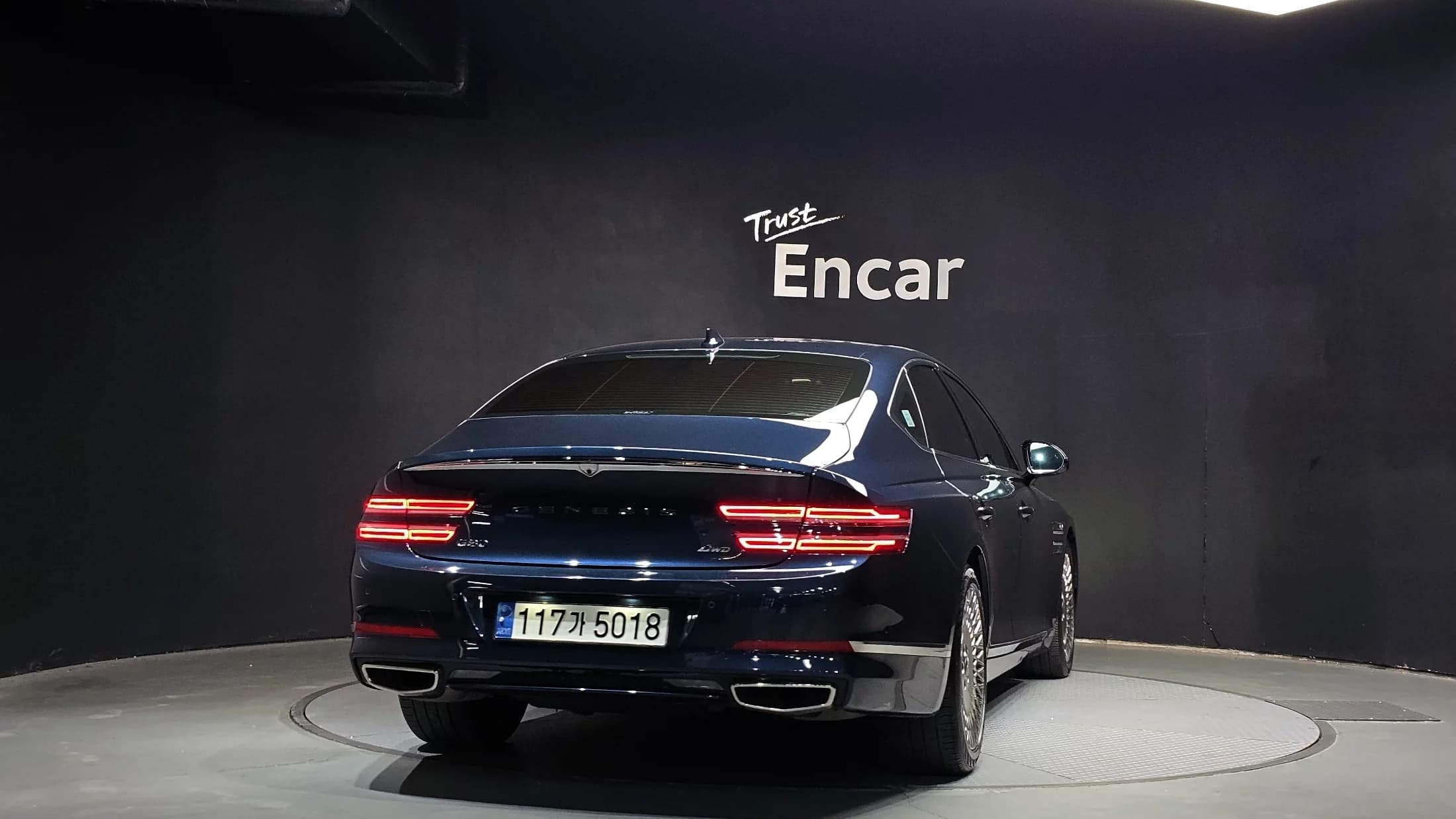 Genesis G80 Gasoline 2.5 Turbo AWD, 2021 г. 85069 км. — фото 4