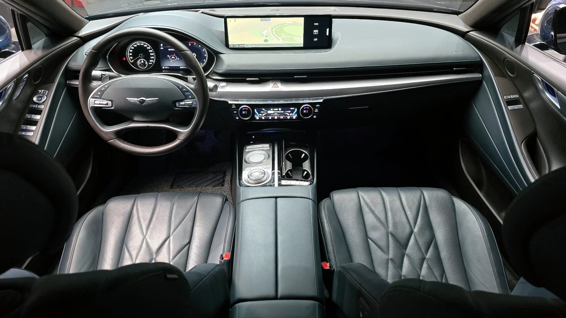 Genesis G80 Gasoline 2.5 Turbo AWD, 2021 г. 85069 км. — фото 7