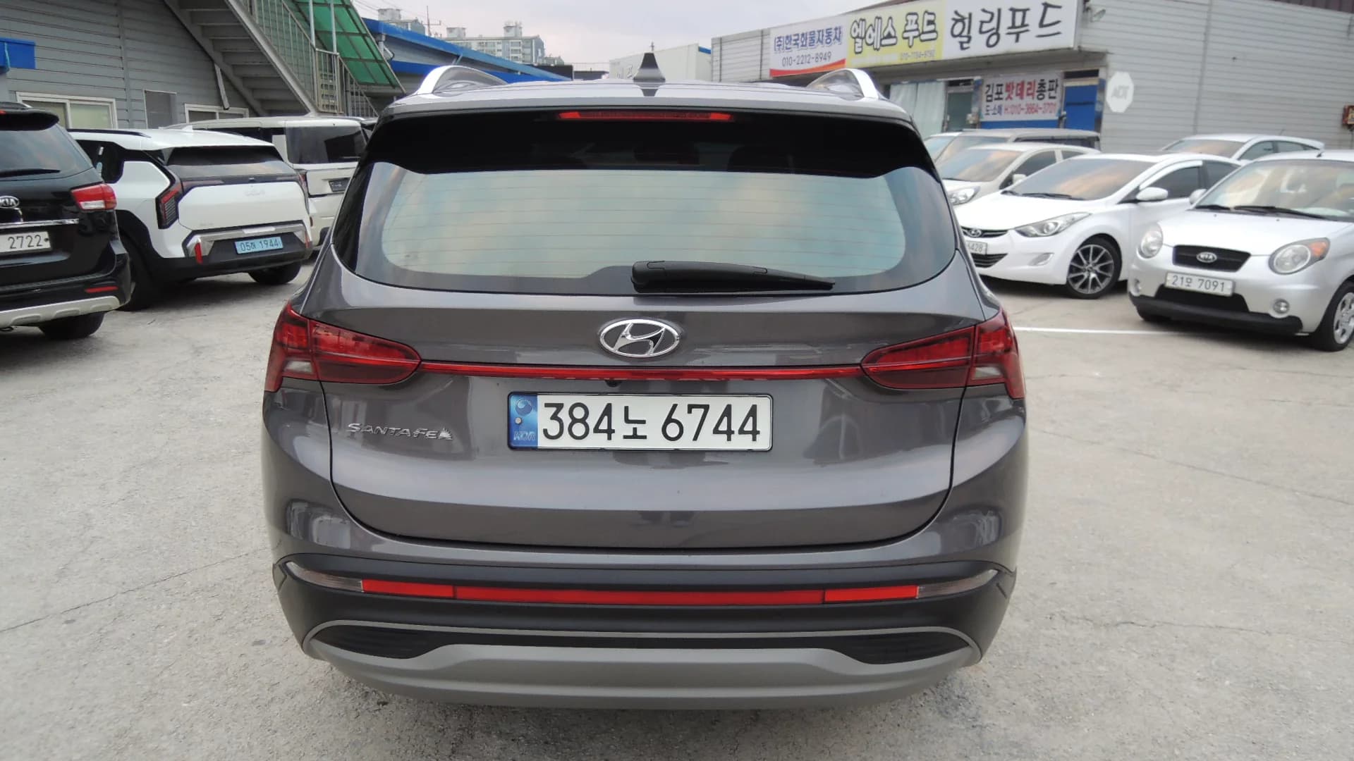 Hyundai Santa Fe Gasoline 2.5T 2WD Prestige, 2021 г. 35128 км. — фото 5