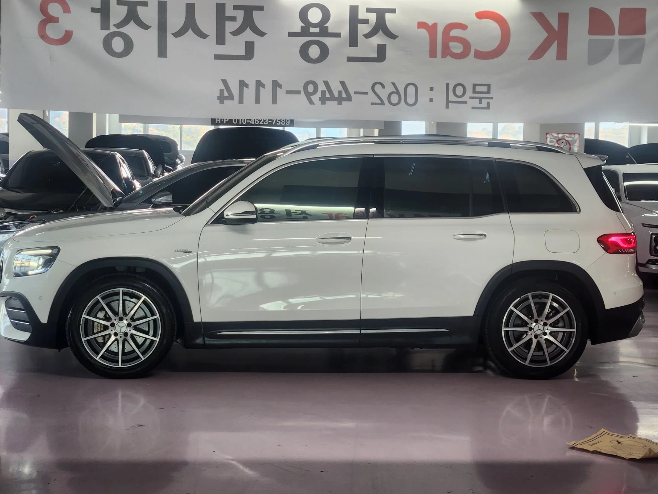 Mercedes-Benz GLB-Class AMG GLB35 4MATIC, 2022 г. 21576 км. — фото 4