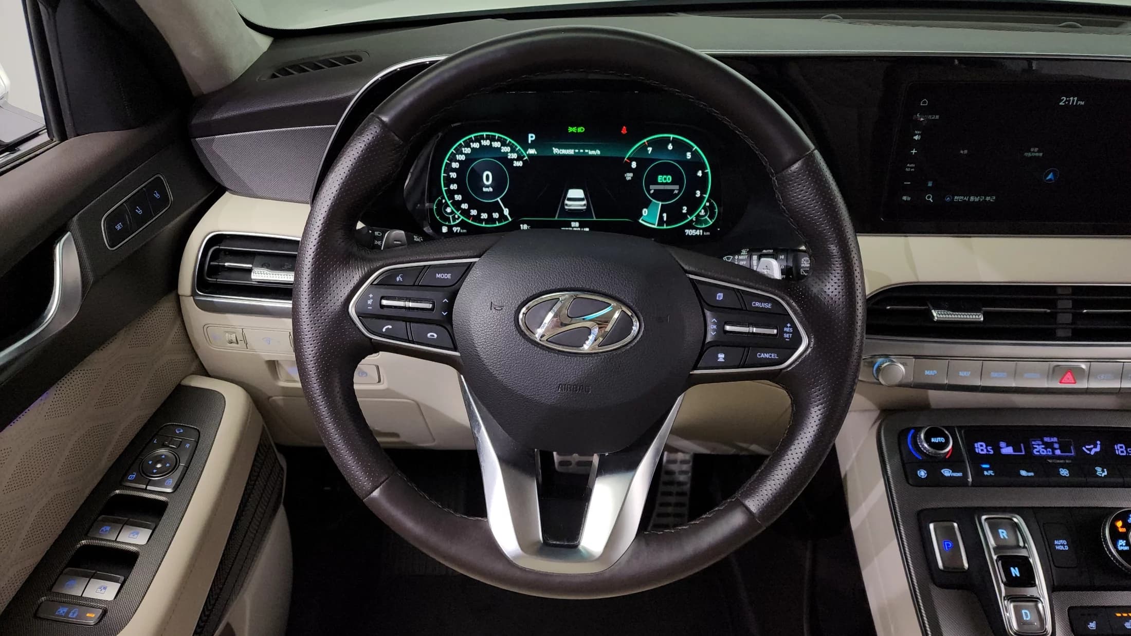 Hyundai Palisade Gasoline 3.8 4WD Calligraphy, 2021 г. 70671 км. — фото 14