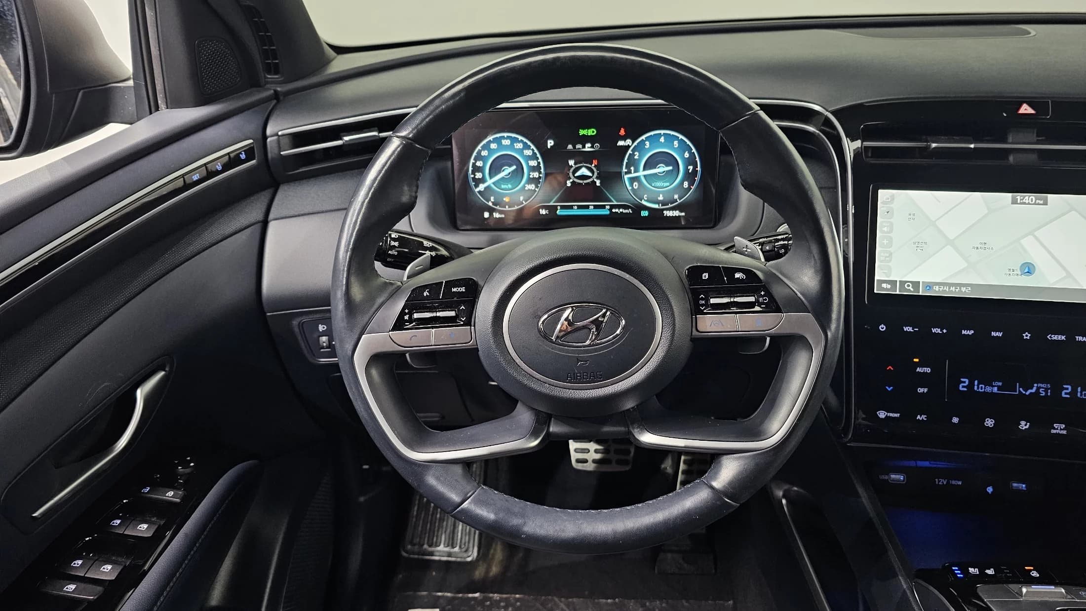 Hyundai Tucson Gasoline 1.6 Turbo 2WD Inspiration, 2021 г. 75832 км. — фото 13