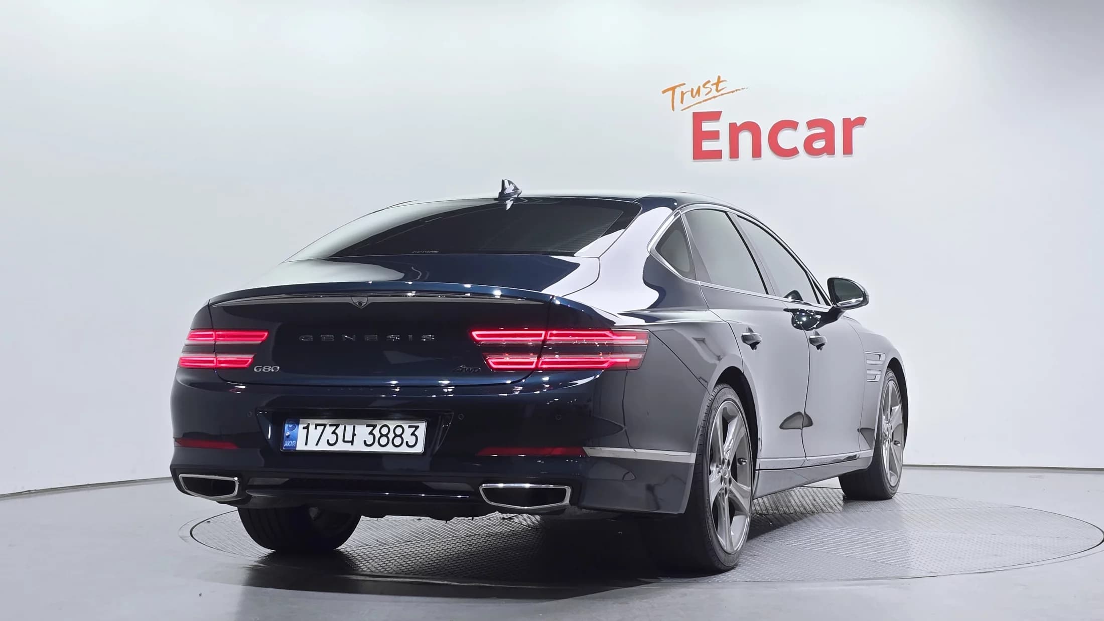Genesis G80 Gasoline 2.5 Turbo AWD, 2021 г. 67838 км. — фото 2