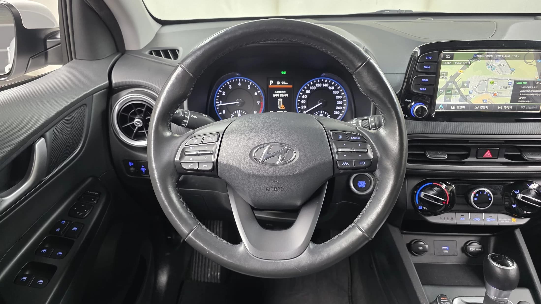 Hyundai Kona Gasoline 1.6 Turbo 2WD Smart, 2021 г. 129787 км. — фото 13