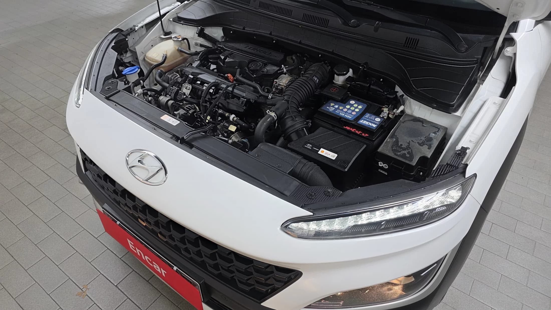 Hyundai Kona Gasoline 1.6 Turbo 2WD Smart, 2021 г. 129787 км. — фото 6