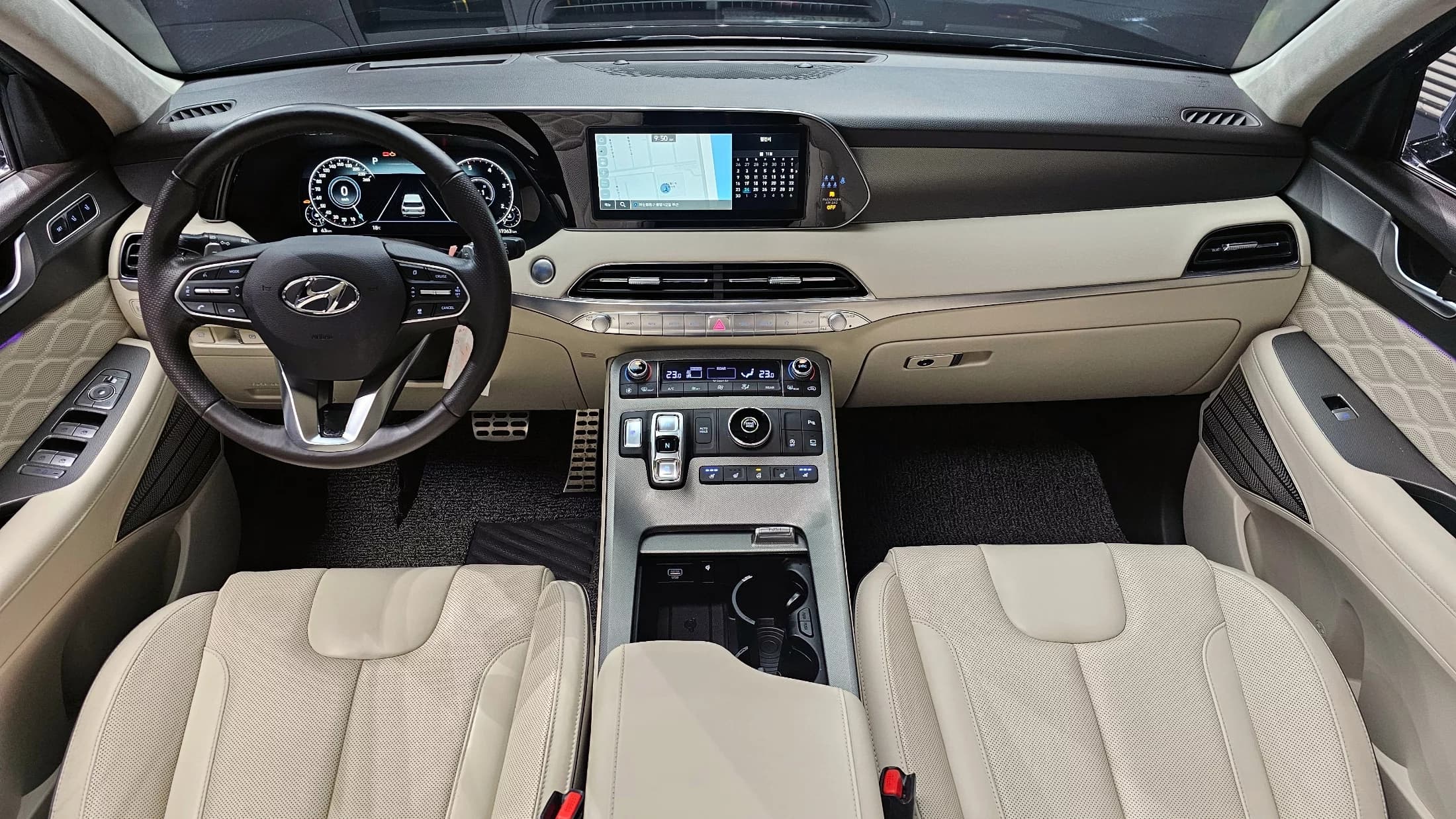 Hyundai Palisade Diesel 2.2 2WD Calligraphy, 2021 г. 47427 км. — фото 7