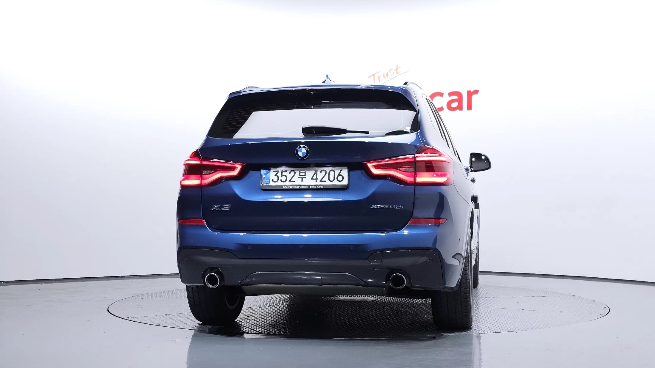 BMW X3 xDrive 20i M Sport, 2021 г. 82136 км. — фото 4