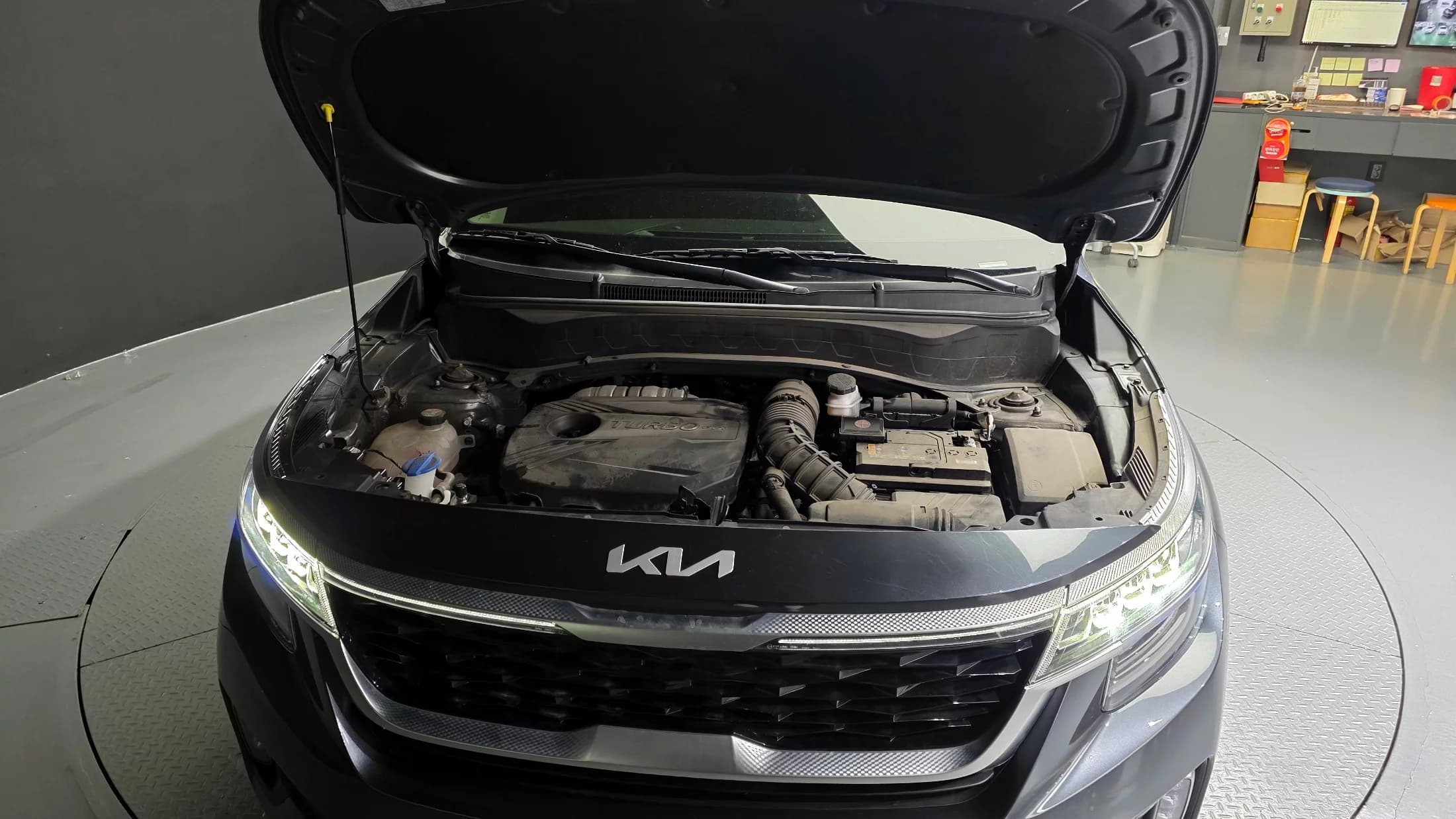 Kia Seltos Gasoline 1.6 Turbo 2WD Signature, 2022 г. 43751 км. — фото 6