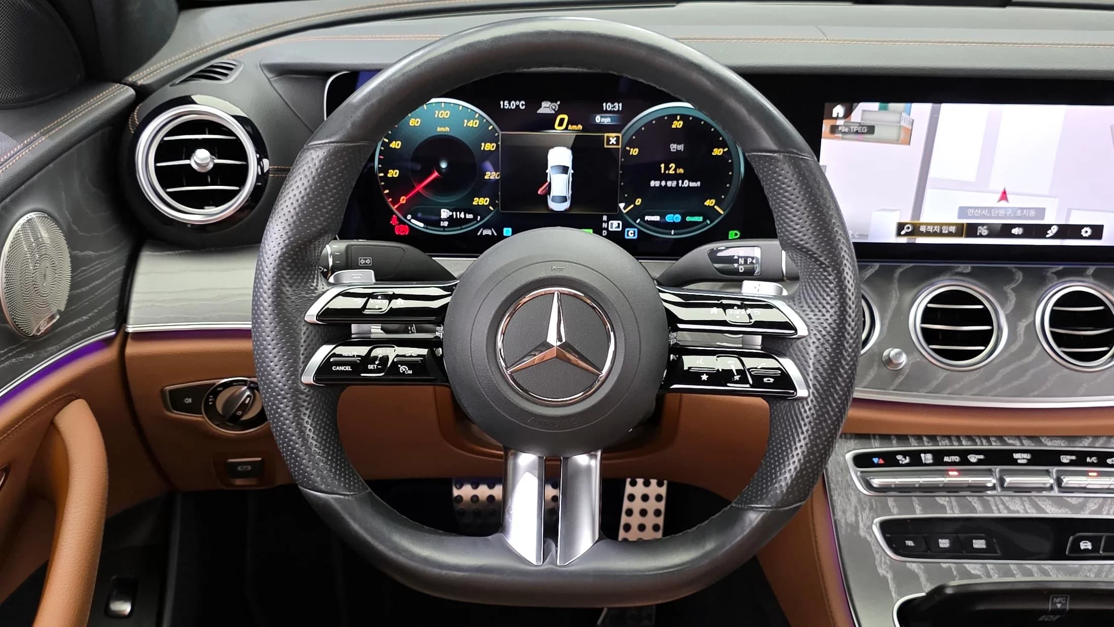 Mercedes-Benz E-Class E350 4MATIC AMG Line, 2021 г. 68815 км. — фото 13