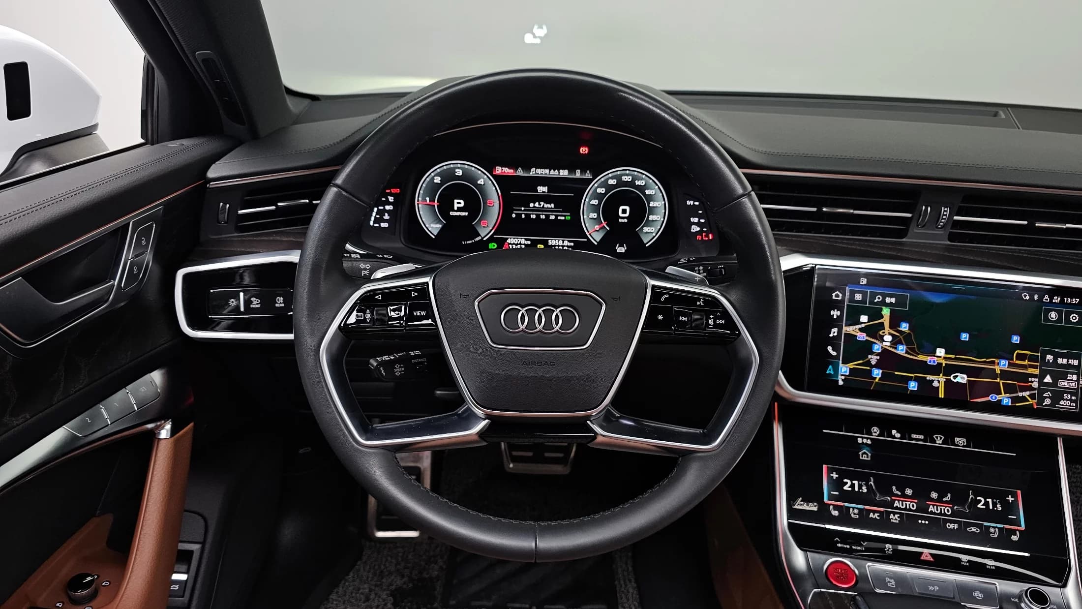 Audi A6 40 TDI Quattro Premium C7, 2022 г. 49158 км. — фото 13