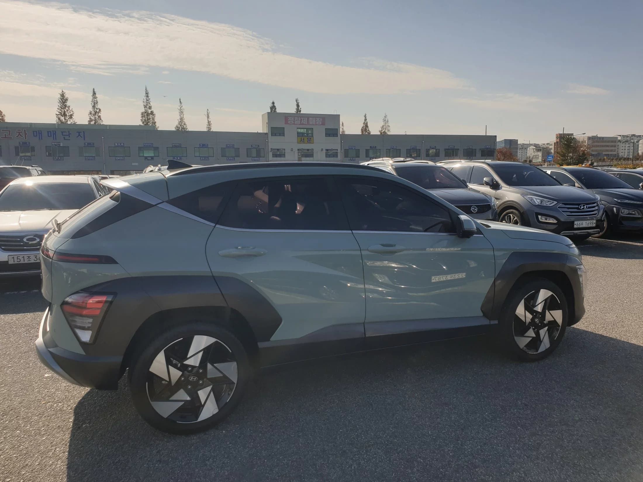 Hyundai Kona Gasoline 1.6 Turbo 2WD Inspiration, 2023 г. 84459 км. — фото 2