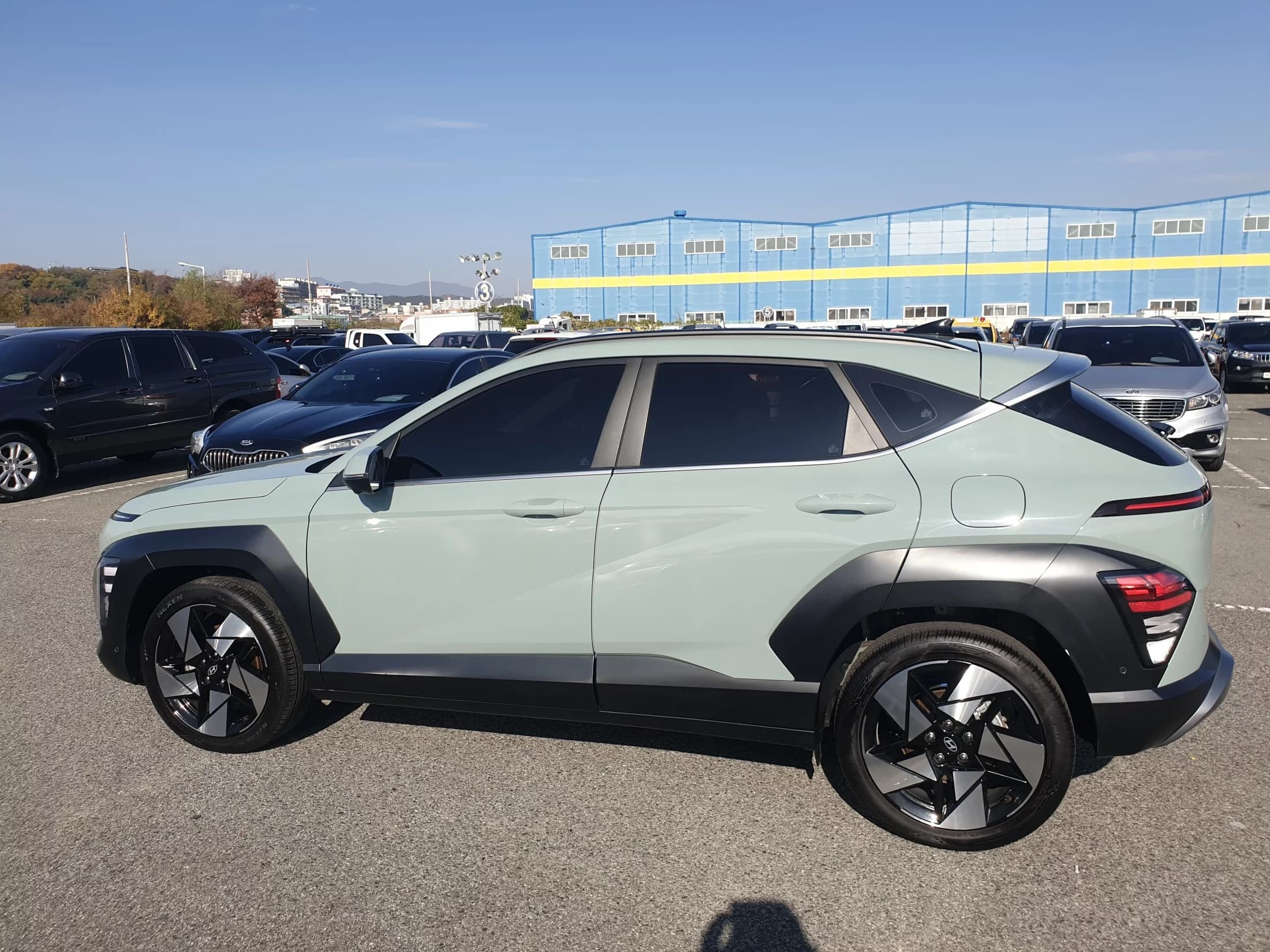 Hyundai Kona Gasoline 1.6 Turbo 2WD Inspiration, 2023 г. 84459 км. — фото 3