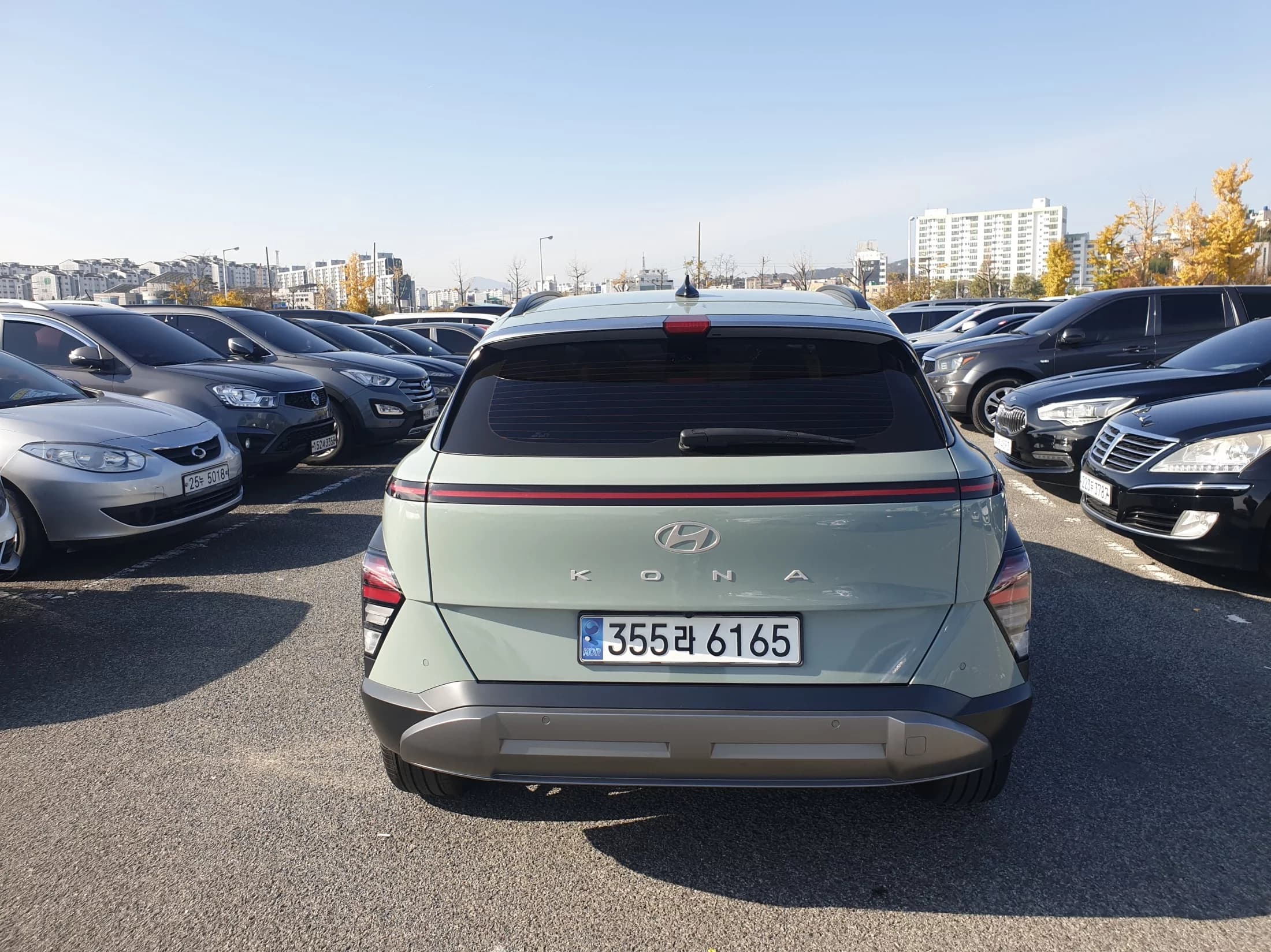 Hyundai Kona Gasoline 1.6 Turbo 2WD Inspiration, 2023 г. 84459 км. — фото 4