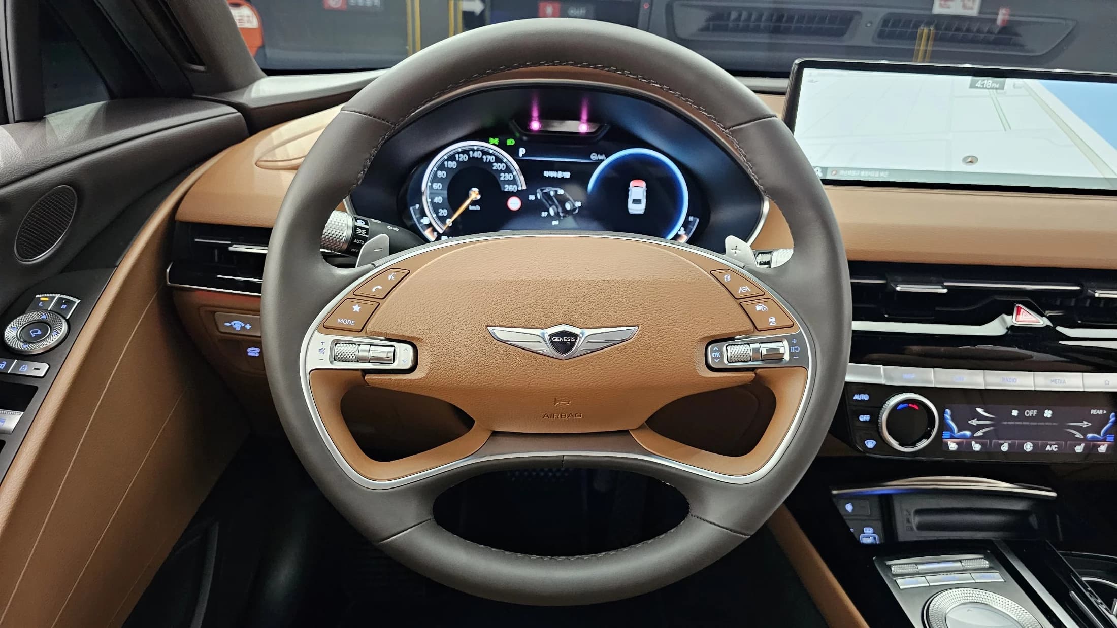 Genesis G80 Gasoline 2.5 Turbo AWD, 2021 г. 30853 км. — фото 13