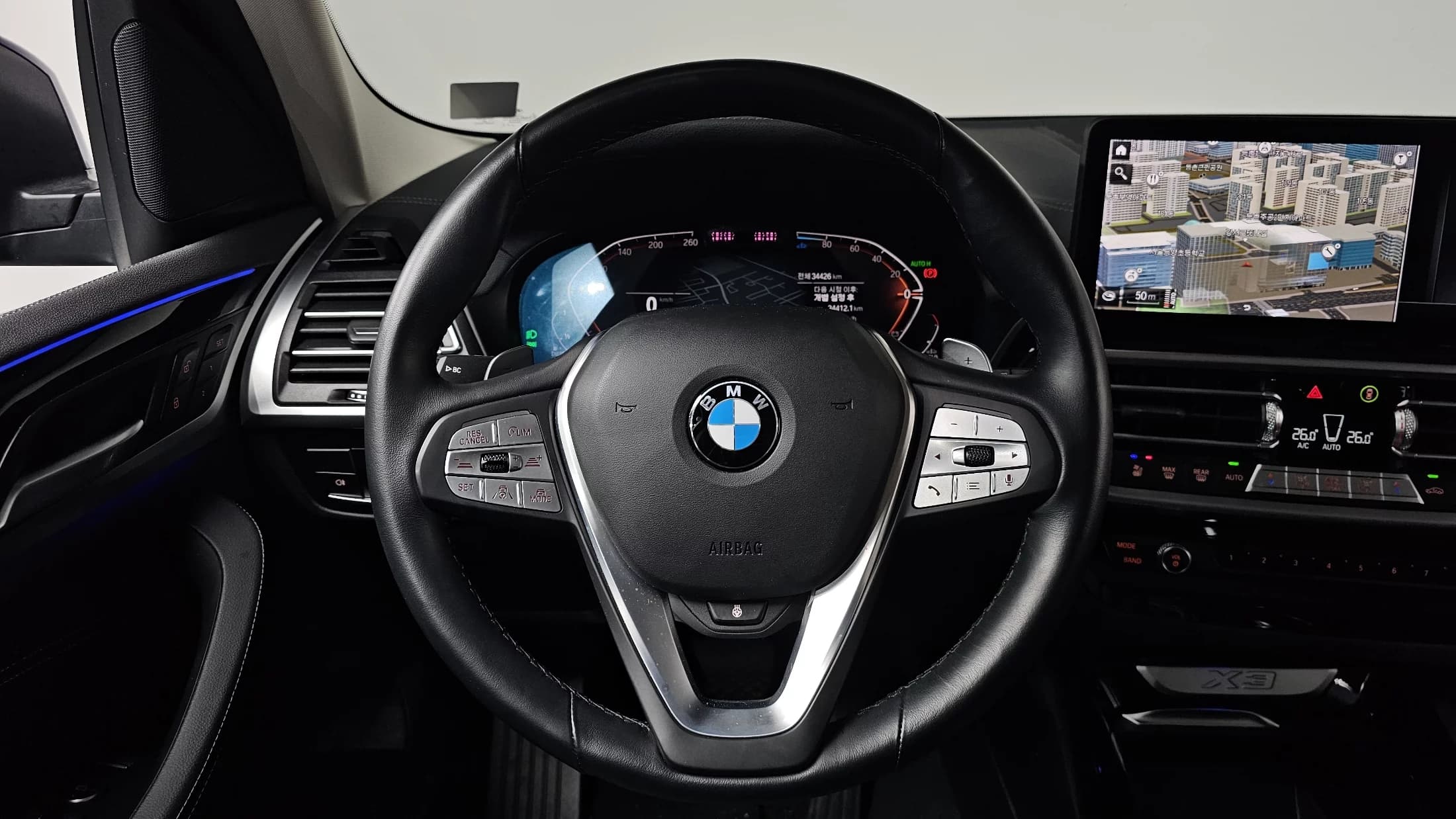 BMW X3 xDrive 20d, 2022 г. 34487 км. — фото 12