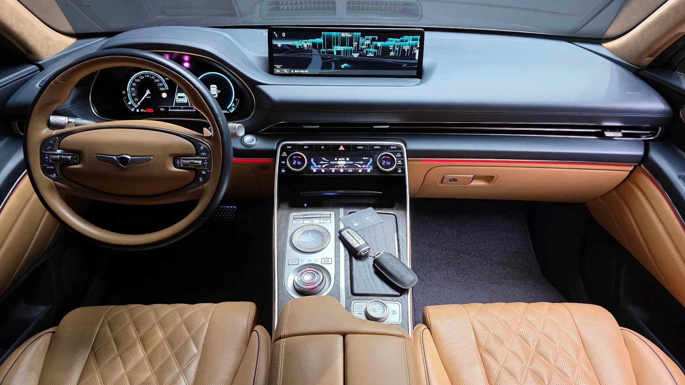 Genesis GV80 3.5T Gasoline AWD, 2021 г. 73937 км. — фото 7