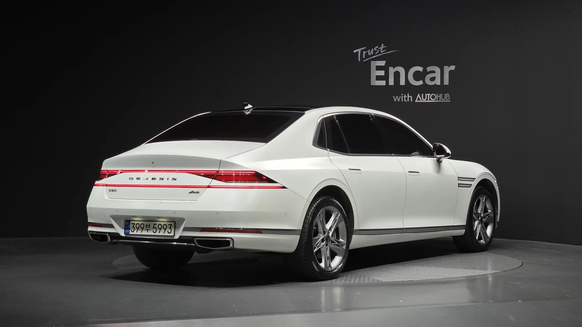 Genesis G90 Gasoline 3.5 Turbo AWD, 2022 г. 79540 км. — фото 2