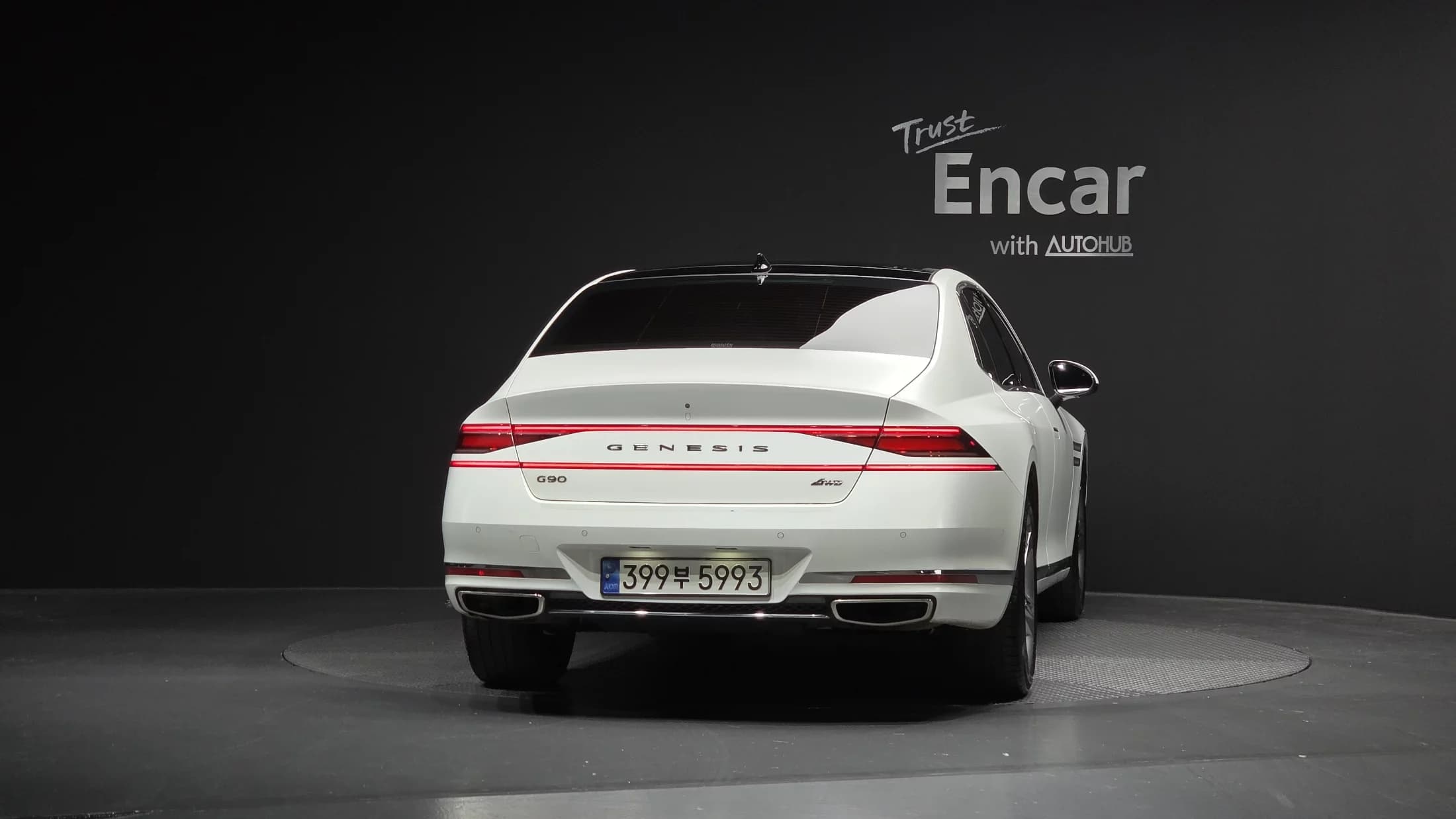 Genesis G90 Gasoline 3.5 Turbo AWD, 2022 г. 79540 км. — фото 4
