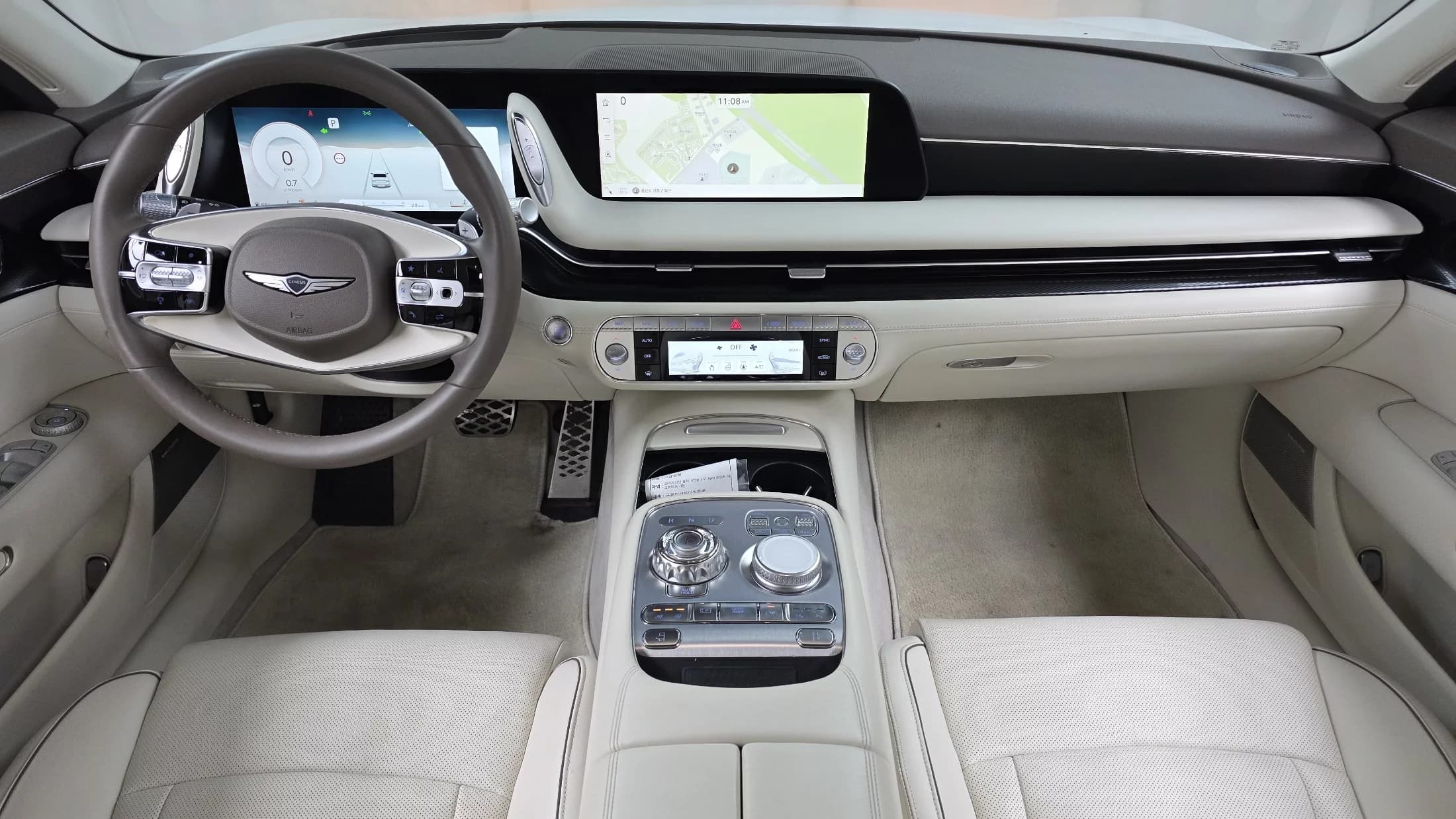 Genesis G90 Gasoline 3.5 Turbo AWD, 2022 г. 79540 км. — фото 7