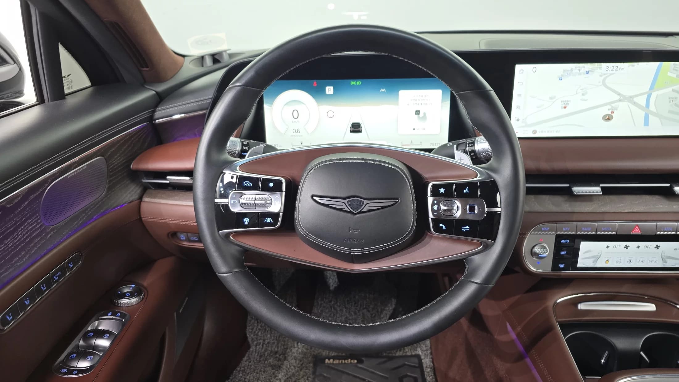 Genesis G90 Gasoline 3.5 Turbo AWD, 2022 г. 75225 км. — фото 13