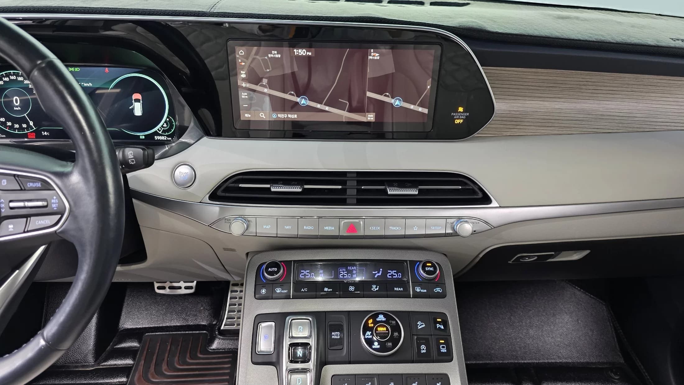 Hyundai Palisade Diesel 2.2 4WD Prestige, 2021 г. 59945 км. — фото 15