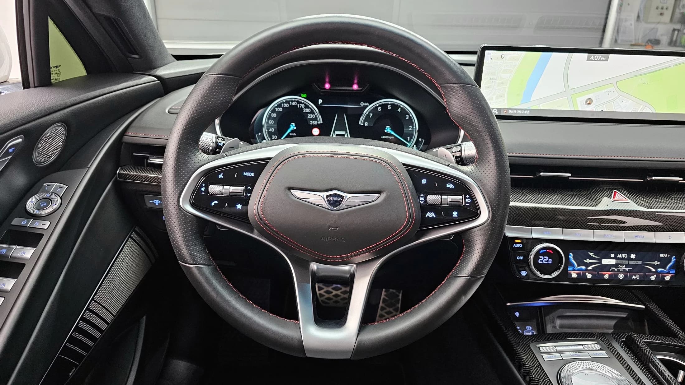 Genesis G80 Gasoline 3.5 Turbo AWD, 2022 г. 71507 км. — фото 13