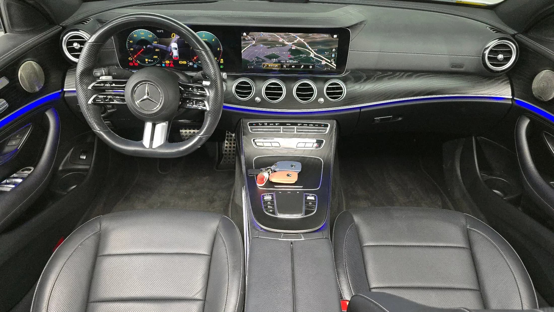 Mercedes-Benz E-Class E220d 4MATIC AMG Line, 2022 г. 82798 км. — фото 7
