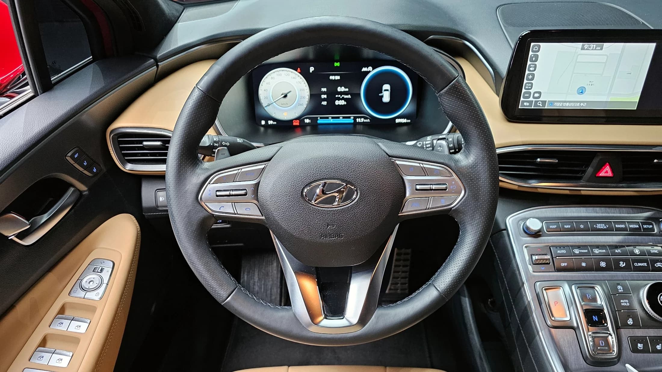 Hyundai Santa Fe Diesel 2.2 2WD Calligraphy, 2021 г. 59972 км. — фото 13