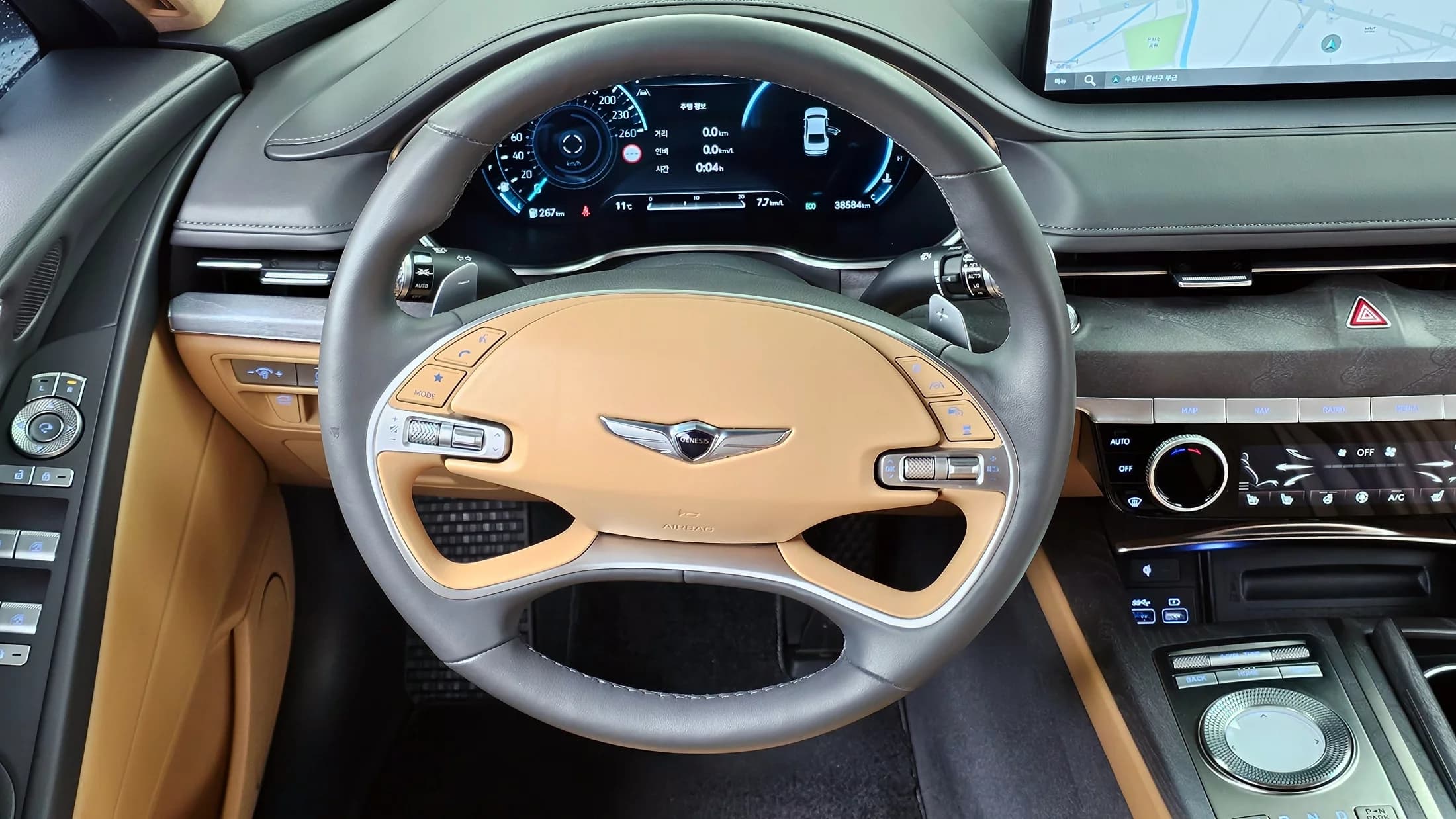 Genesis G80 Gasoline 2.5 Turbo AWD, 2022 г. 38681 км. — фото 12