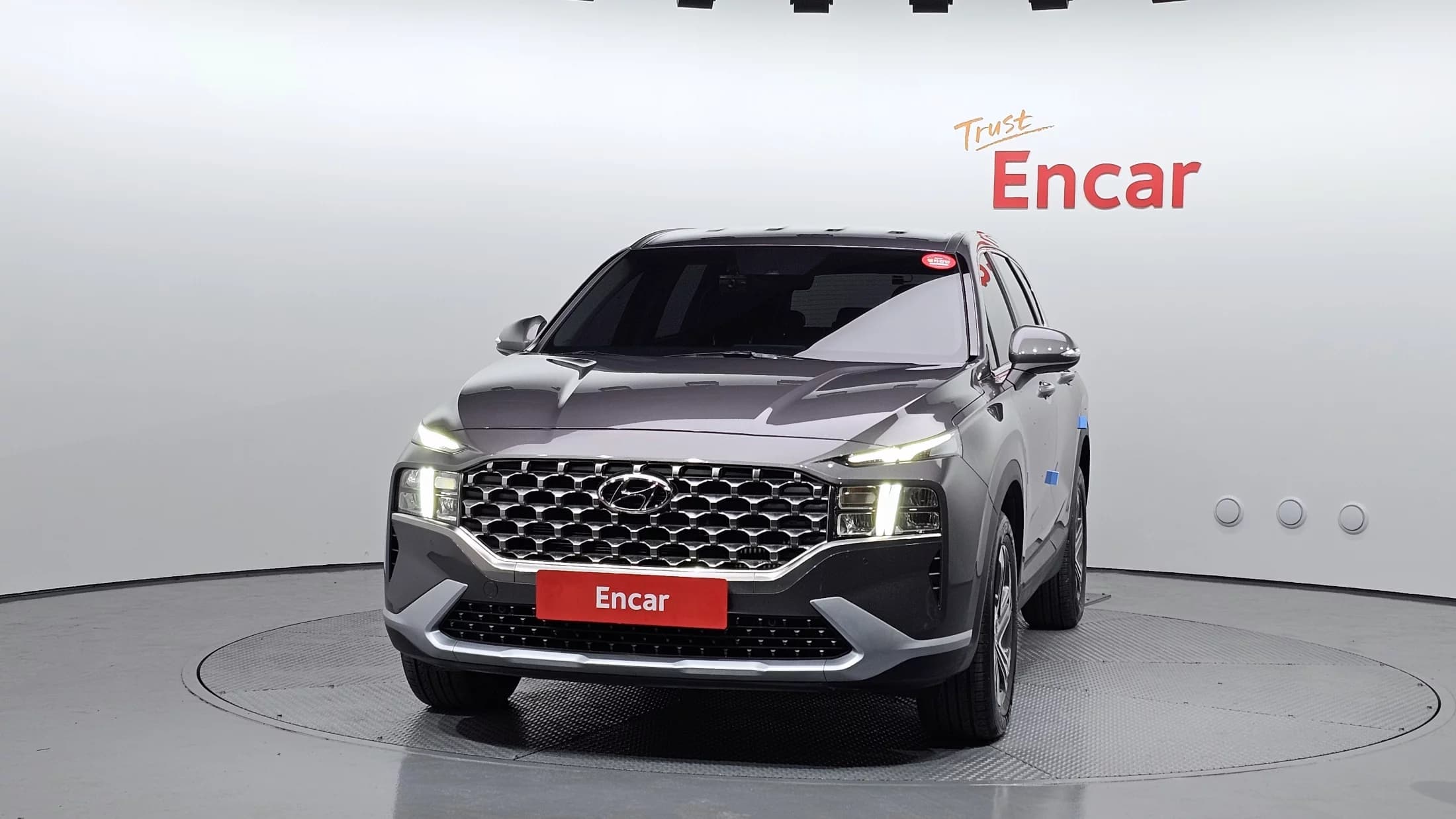 Hyundai Santa Fe Diesel 2.2 2WD Premium, 2021 г. 41740 км. — фото 3