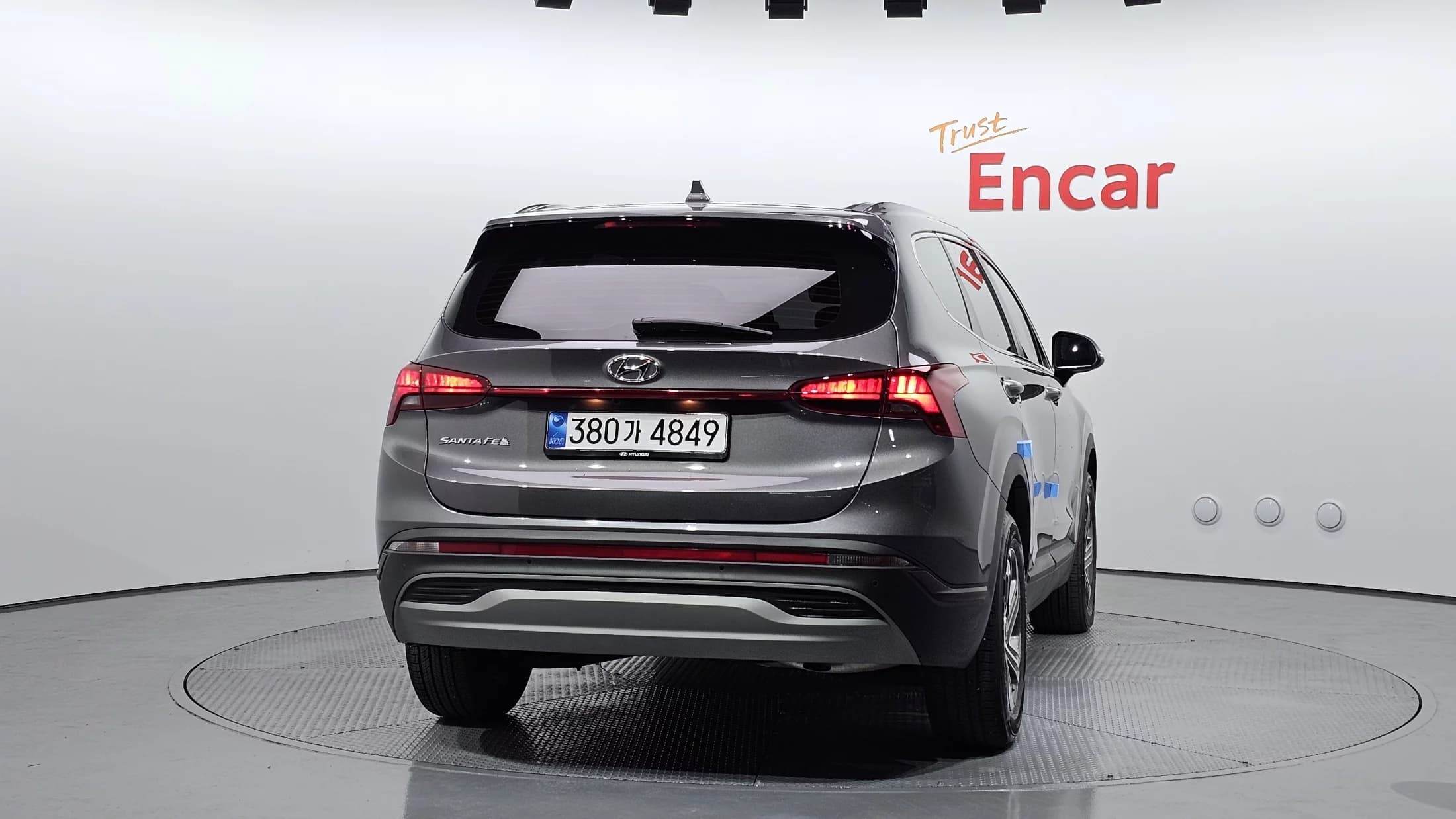Hyundai Santa Fe Diesel 2.2 2WD Premium, 2021 г. 41740 км. — фото 4
