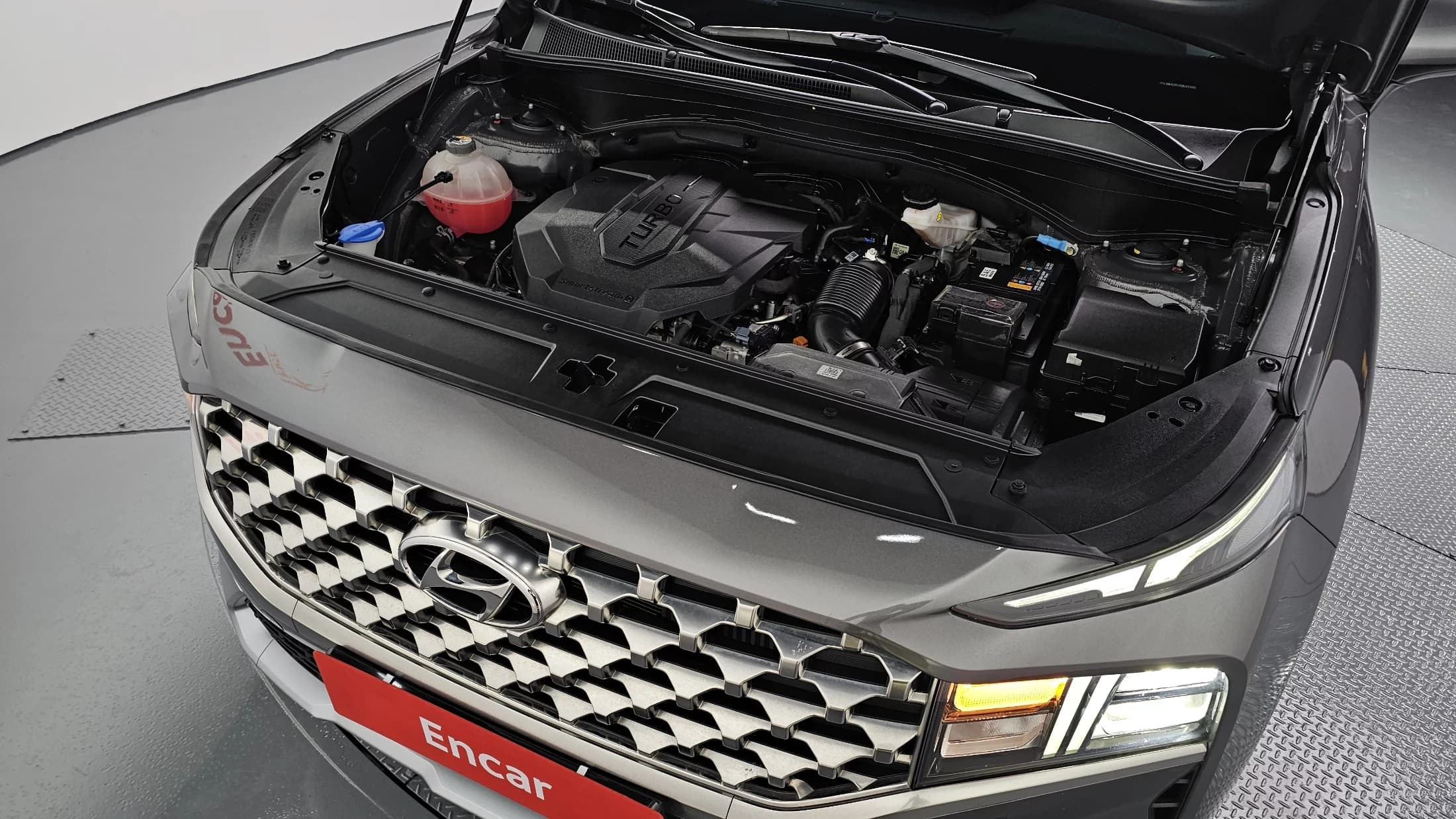 Hyundai Santa Fe Diesel 2.2 2WD Premium, 2021 г. 41740 км. — фото 6