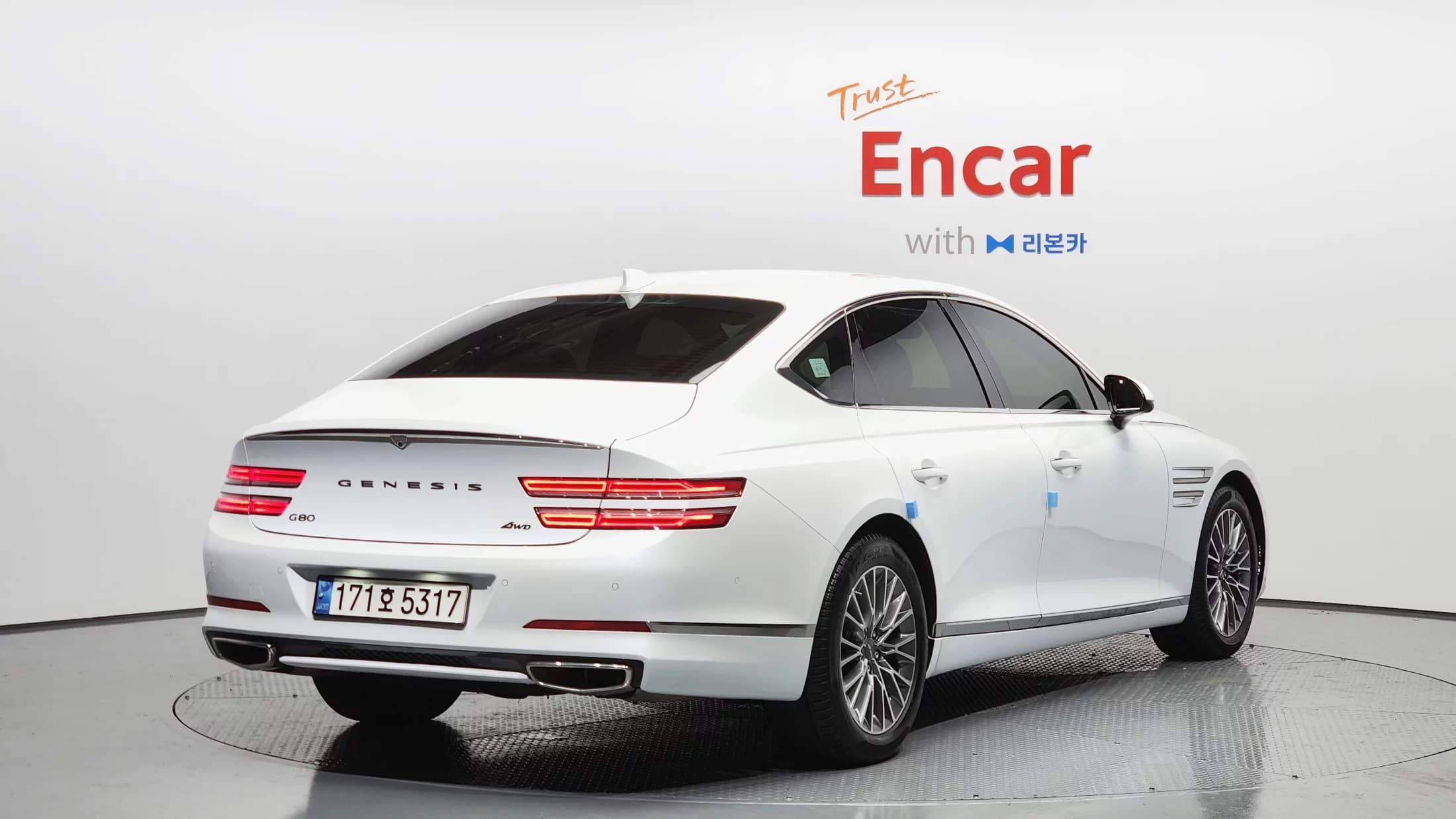 Genesis G80 Gasoline 2.5 Turbo AWD, 2022 г. 62310 км. — фото 2