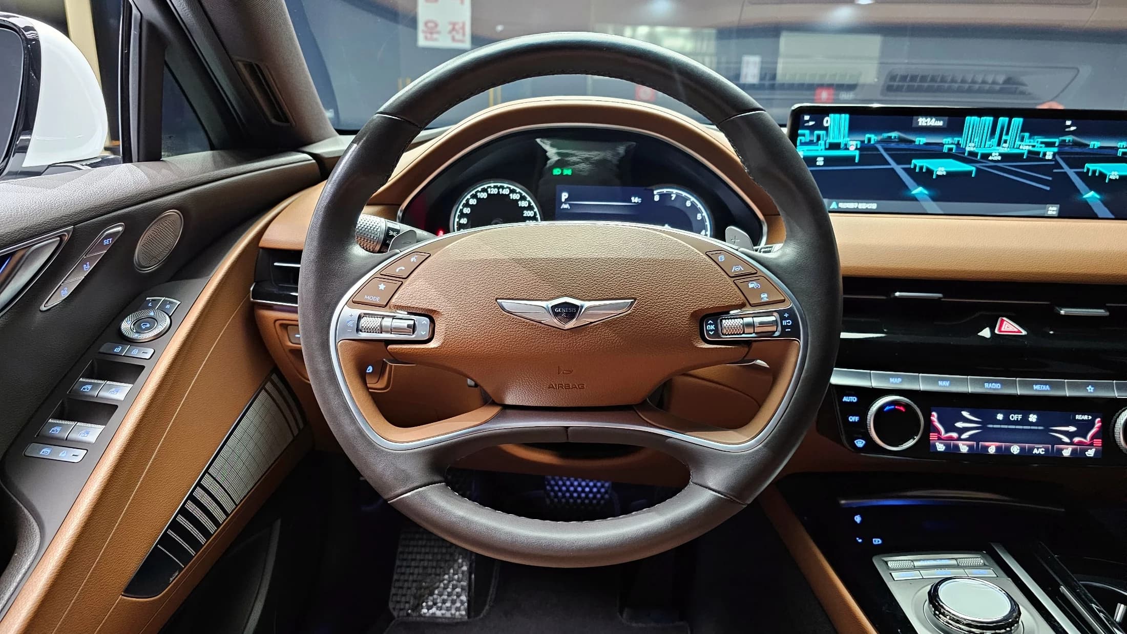 Genesis G80 Gasoline 3.5 Turbo AWD, 2023 г. 28574 км. — фото 13