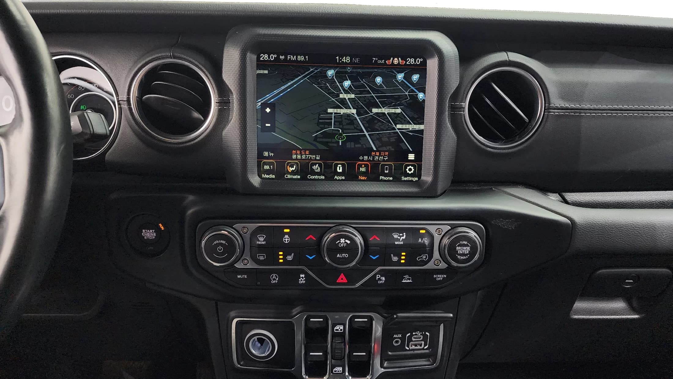 Jeep WRANGLER 2.0 Overland Power Top 4Door, 2021 г. 77689 км. — фото 14