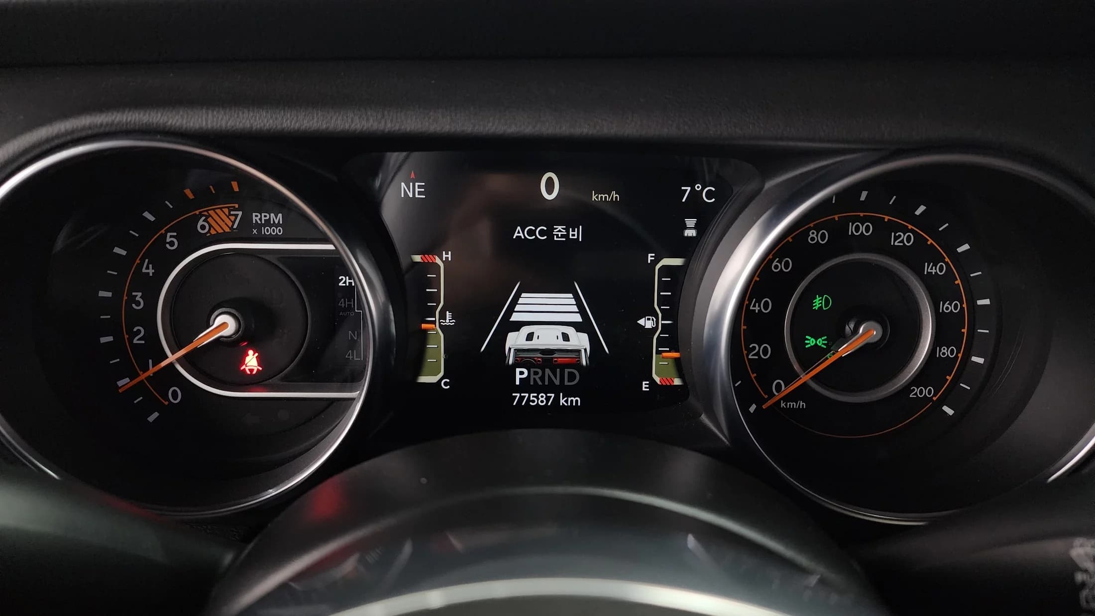 Jeep WRANGLER 2.0 Overland Power Top 4Door, 2021 г. 77689 км. — фото 7