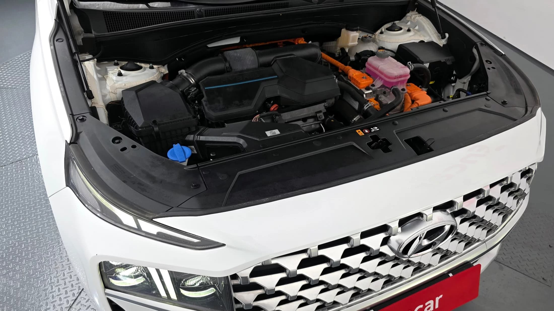 Hyundai Santa Fe HEV 1.6 2WD Prestige, гибрид, 2021 г. 68384 км. — фото 6