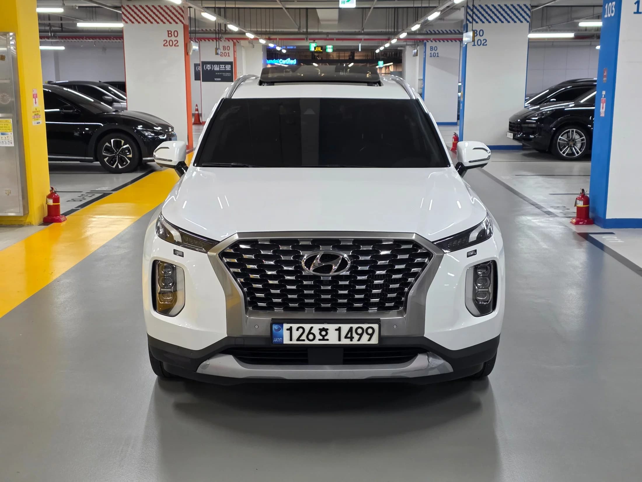Hyundai Palisade Diesel 2.2 4WD Prestige, 2022 г. 95984 км. — фото 2