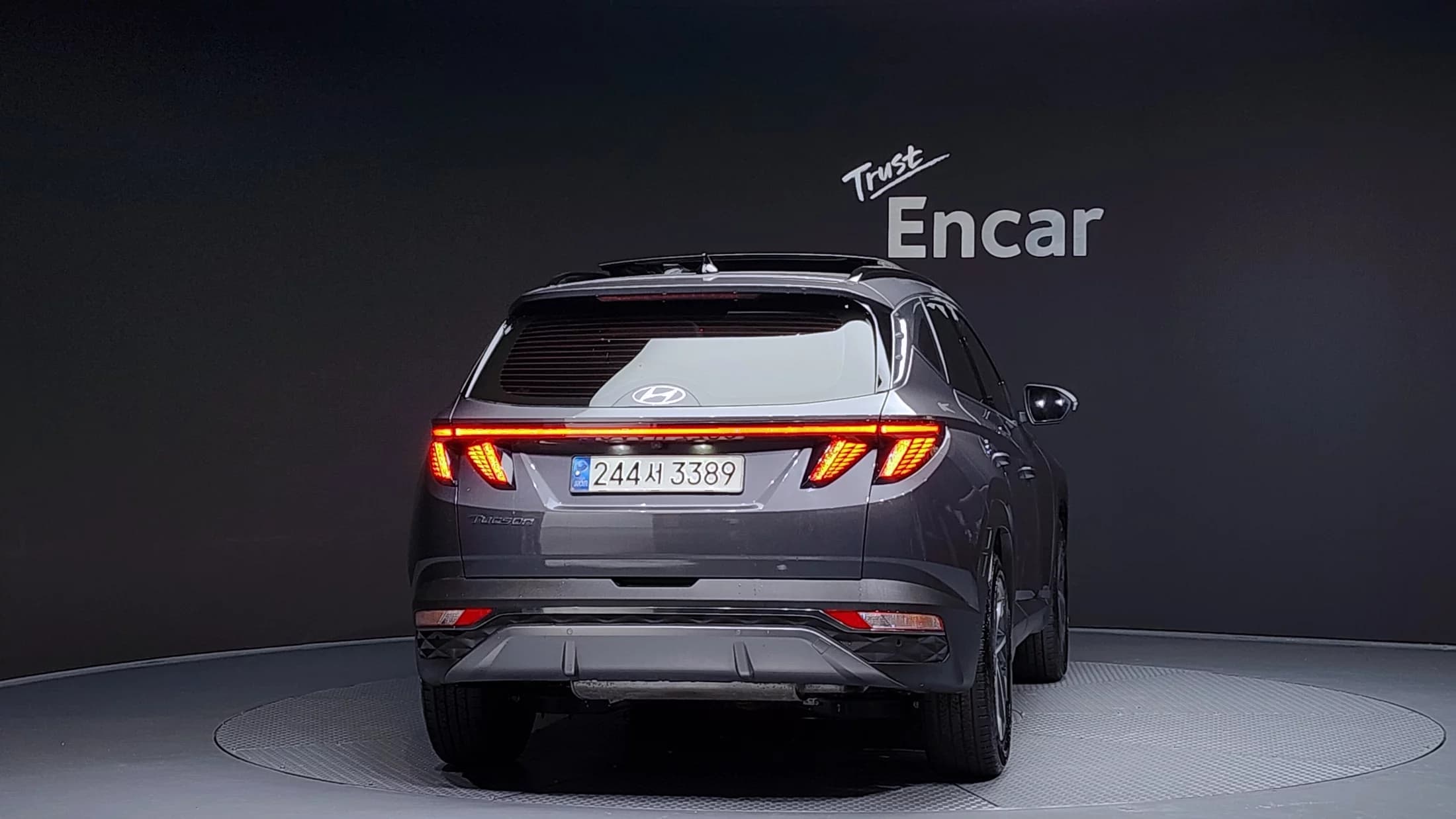 Hyundai Tucson Inspiration 2WD, гибрид, 2021 г. 93220 км. — фото 4