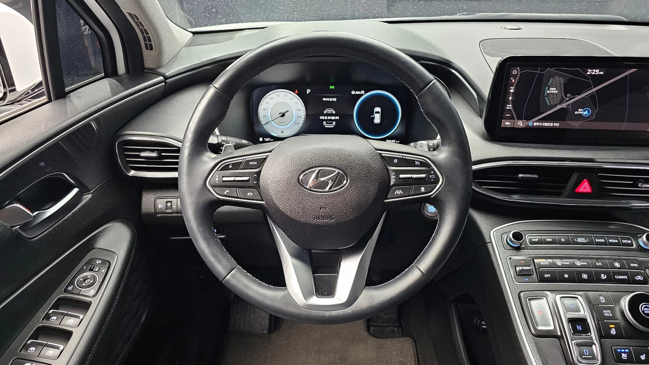 Hyundai Santa Fe Gasoline 2.5T 2WD Prestige, 2022 г. 34216 км. — фото 13